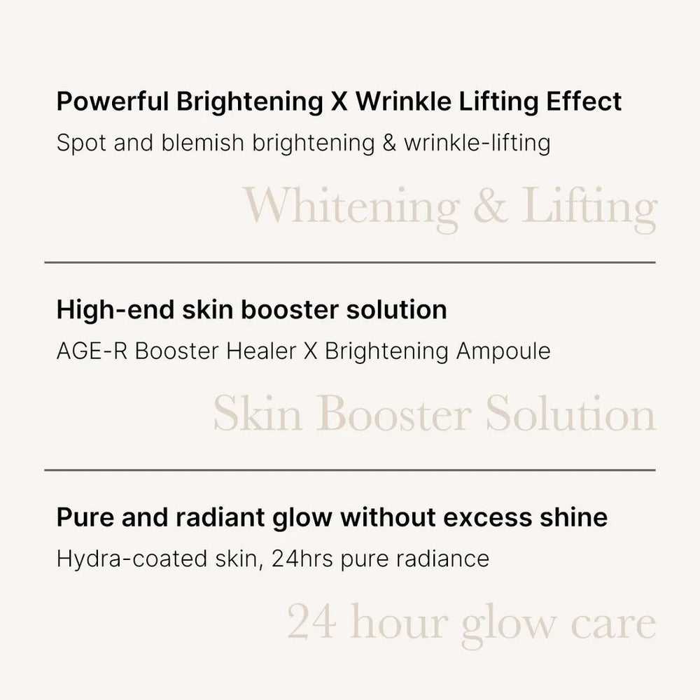 
                      
                        Medicube Age-R Glutathione Glow Serum 美蒂秋芙谷胱甘肽美白保湿精华液 30g
                      
                    