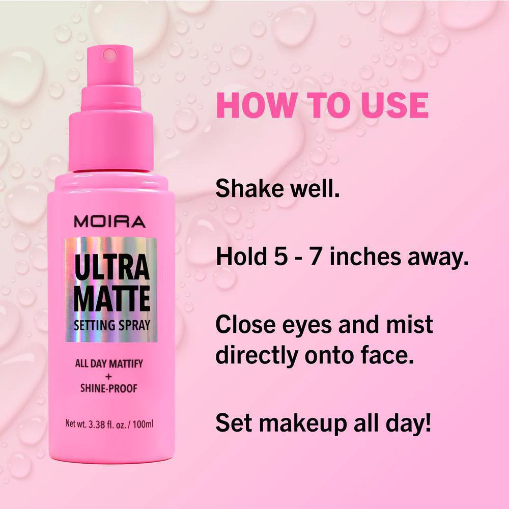 
                      
                        MOIRA Ultra Matte Setting Spray 超哑光定型喷雾 100mL
                      
                    