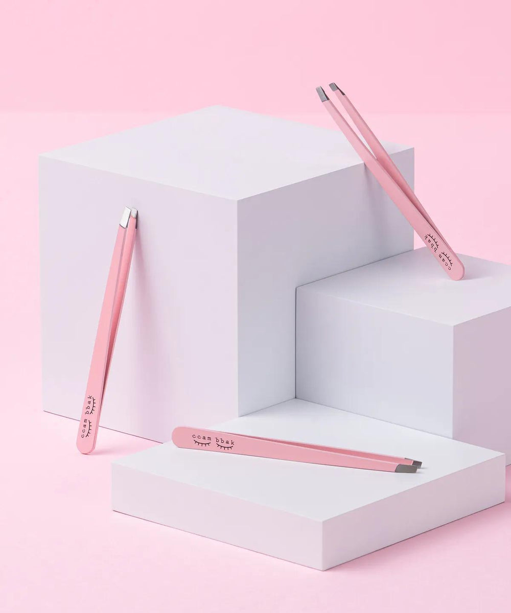 CCAM BBAK Pink Tweezer 粉色镊子睫毛夹