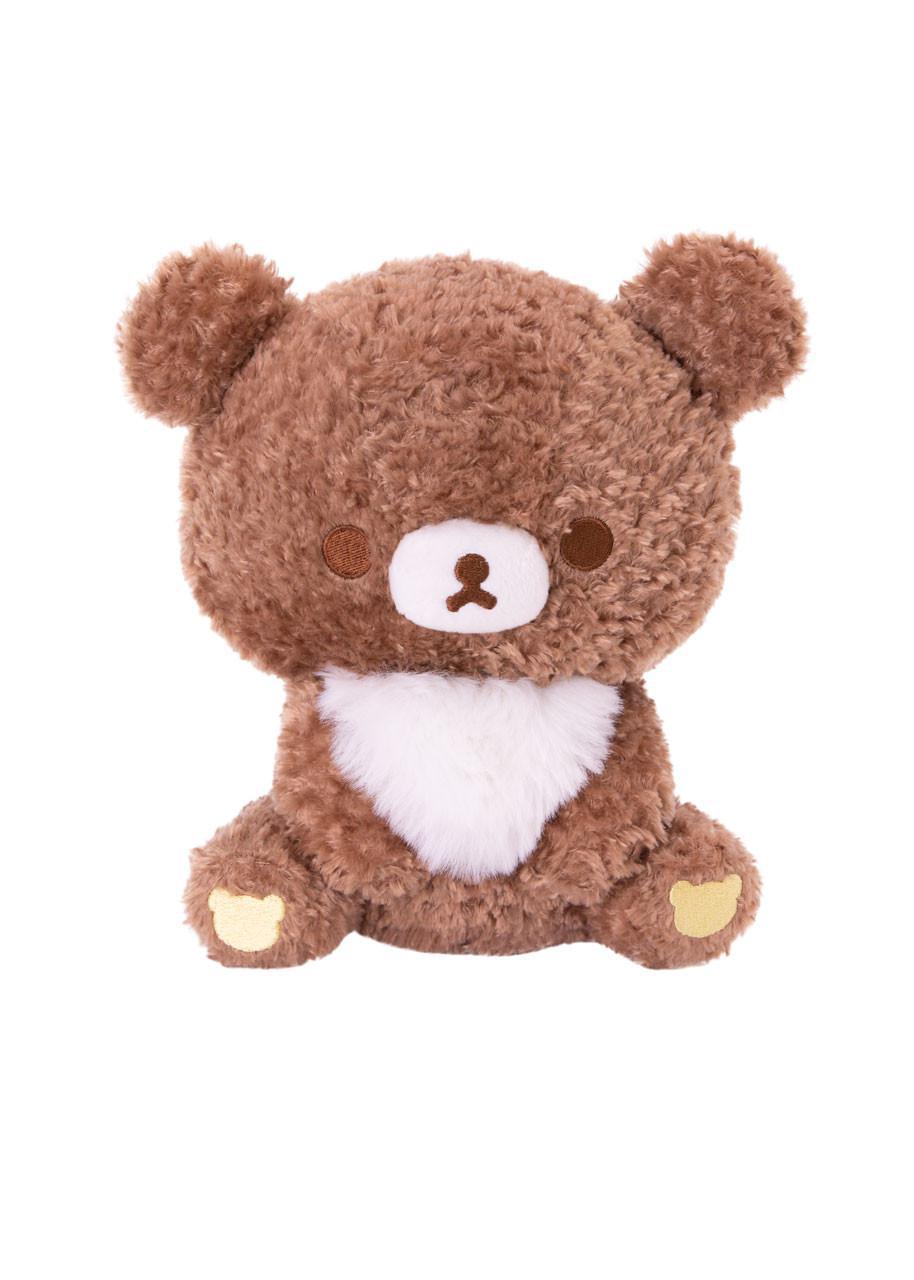 San-X Rilakkuma Chairoikoguma Cocoa 轻松熊系列茶小熊可可拿铁毛绒玩具