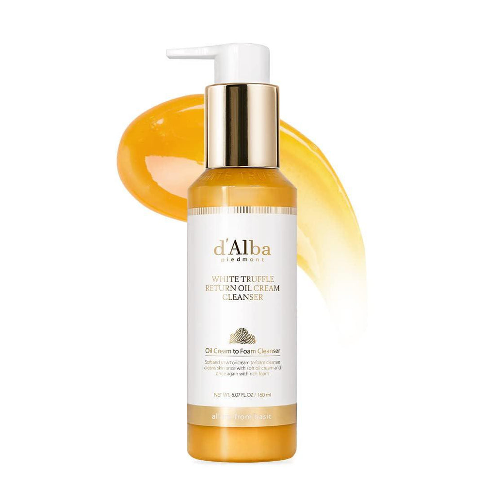 D'Alba White Truffle Return Oil Cream Cleanser 黛尔珀白松露清透润肤卸妆洁面 150mL