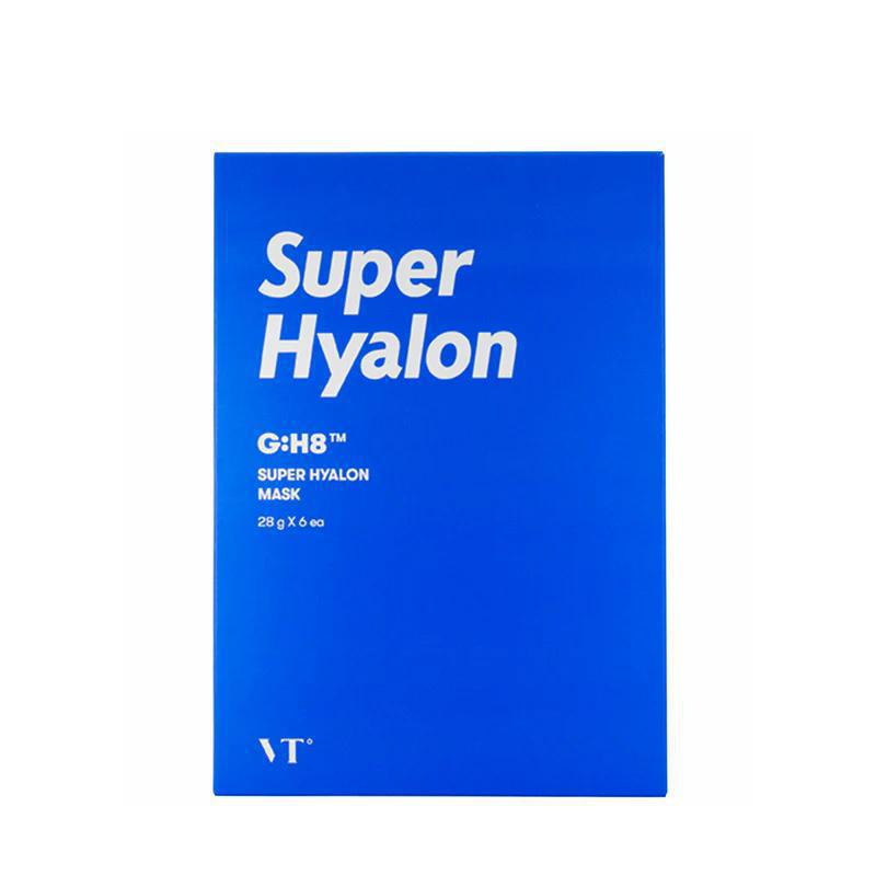 
                      
                        VT COSMETICS Super Hyalon Mask 薇缔玻尿酸补水面膜 6p
                      
                    