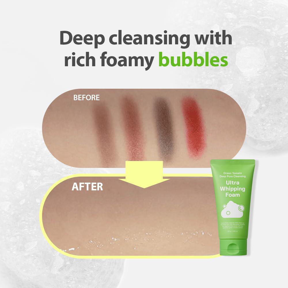 
                      
                        Sungboon Editor Green Tomato Deep Pore Cleansing 韩国Sungboon Editor绿番茄深层毛孔清洁泡沫洁面乳 120g
                      
                    