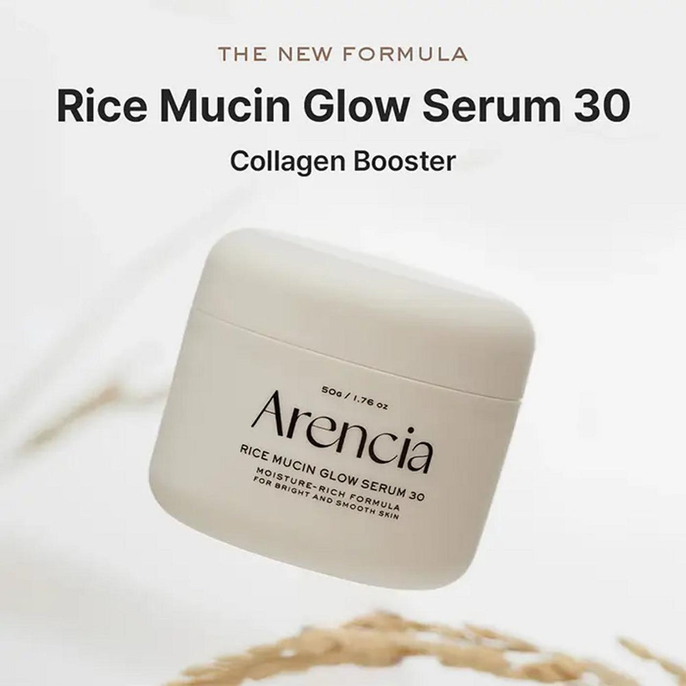 
                      
                        Arencia Rice Mucin Glow Serum 30 韩国Arencia水润光泽精华液 50g
                      
                    