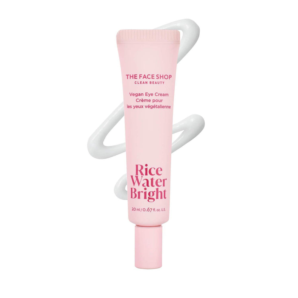 THE FACE SHOP Vegan Eye Cream Rice Water Bright 菲诗小铺米水亮白眼霜 20mL