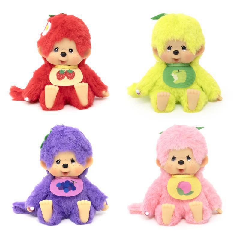 Monchhichi Fruit Colors 蒙奇奇水果颜色毛绒玩具