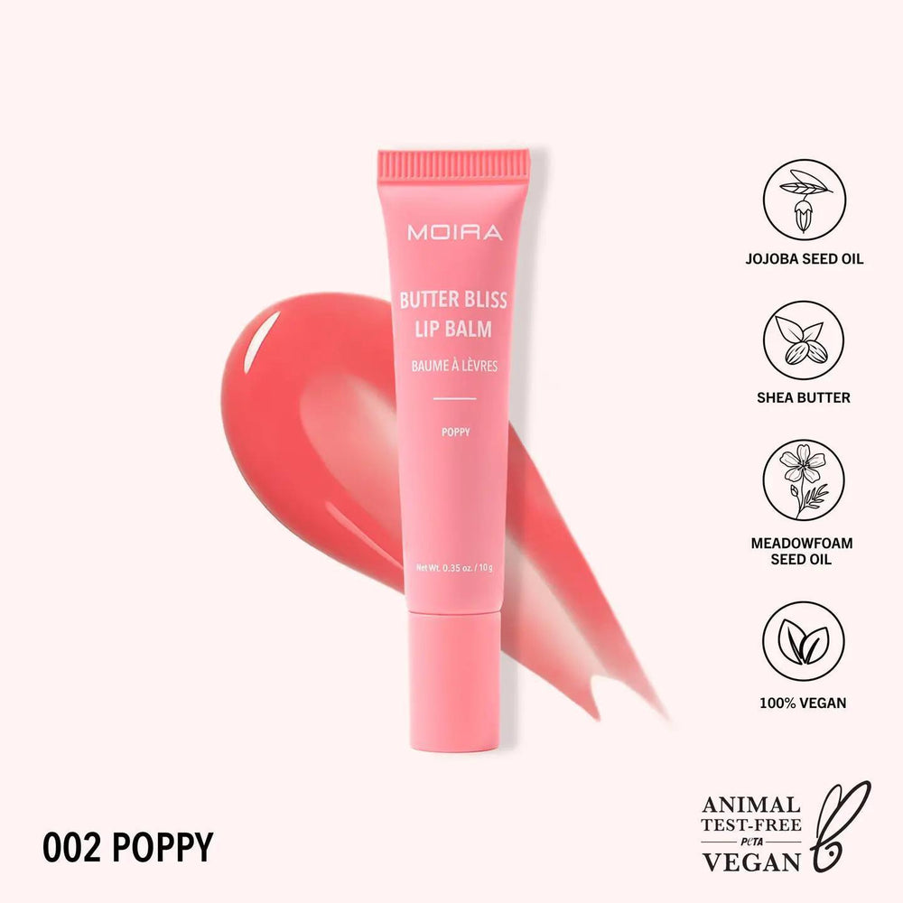
                      
                        MOIRA Cosmetics Butter Bliss Lip Balm 黄油润色滋润保湿唇釉 10g
                      
                    