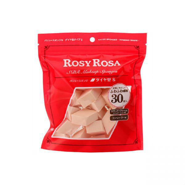 Rosy Rosa Value Sponge Diamond-Shaped S 30P 小号菱形上妆海绵30入