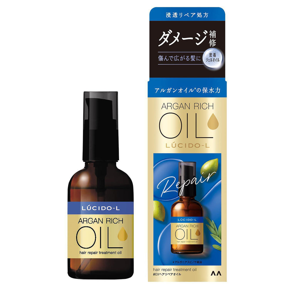 
                      
                        Mandom Lucido-L Oil Treament #EX Hair Repair Oil 漫丹俪诗朵摩洛哥损伤修护护发精油 60mL
                      
                    