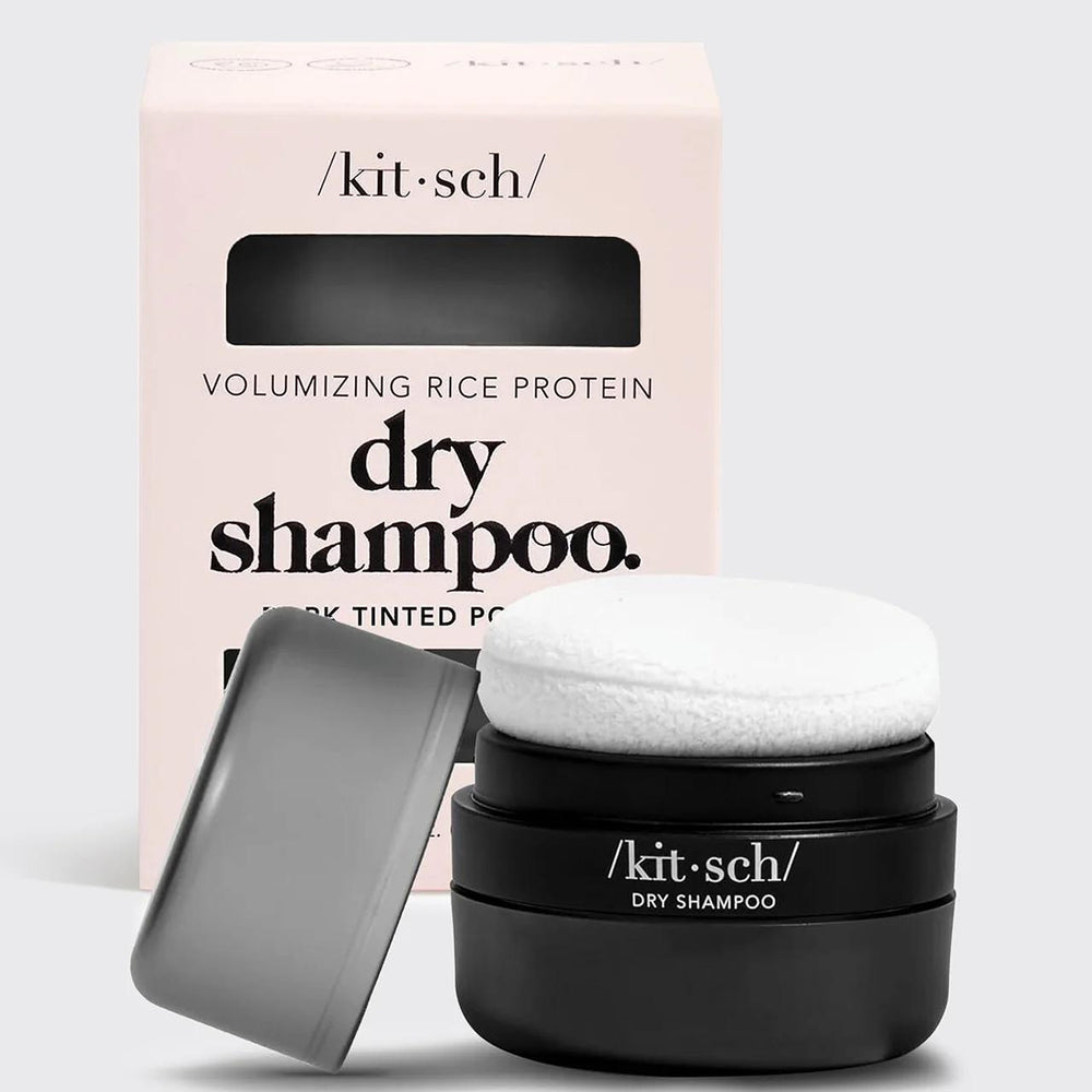 Kitsch Volumizing Rice Protein Dry Shampoo - Dark Tinted Powder 大米蛋白丰盈头发免洗干发蓬蓬粉-深色粉末