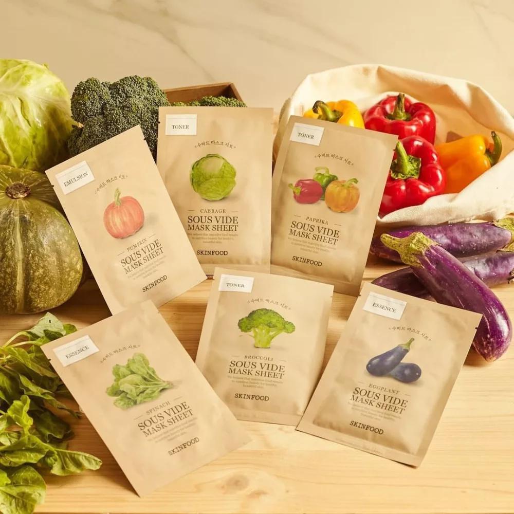 Skinfood Sous Vide Mask Sheet 韩国Skinfood果蔬面膜 1pc