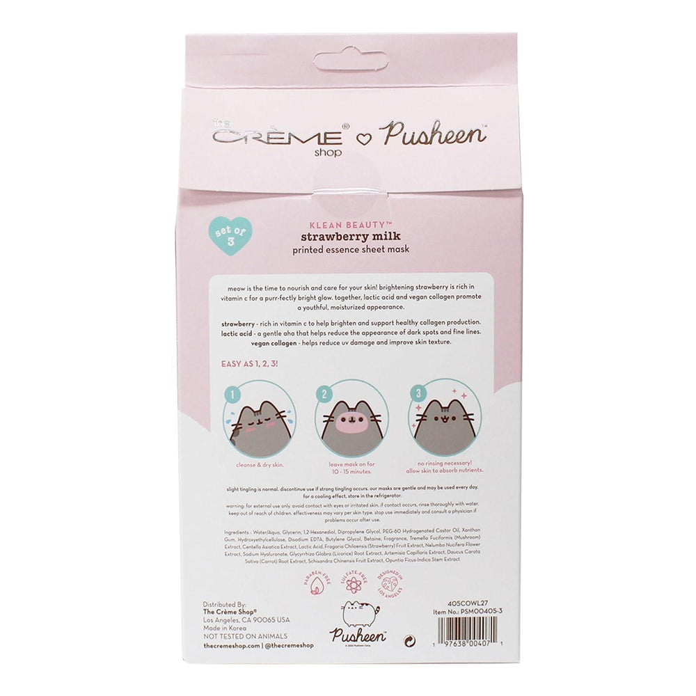 
                      
                        The Creme Shop Pusheen Klean Beauty Strawberry Milk Printed Essence Sheet Mask 草莓牛奶印花精华面膜
                      
                    