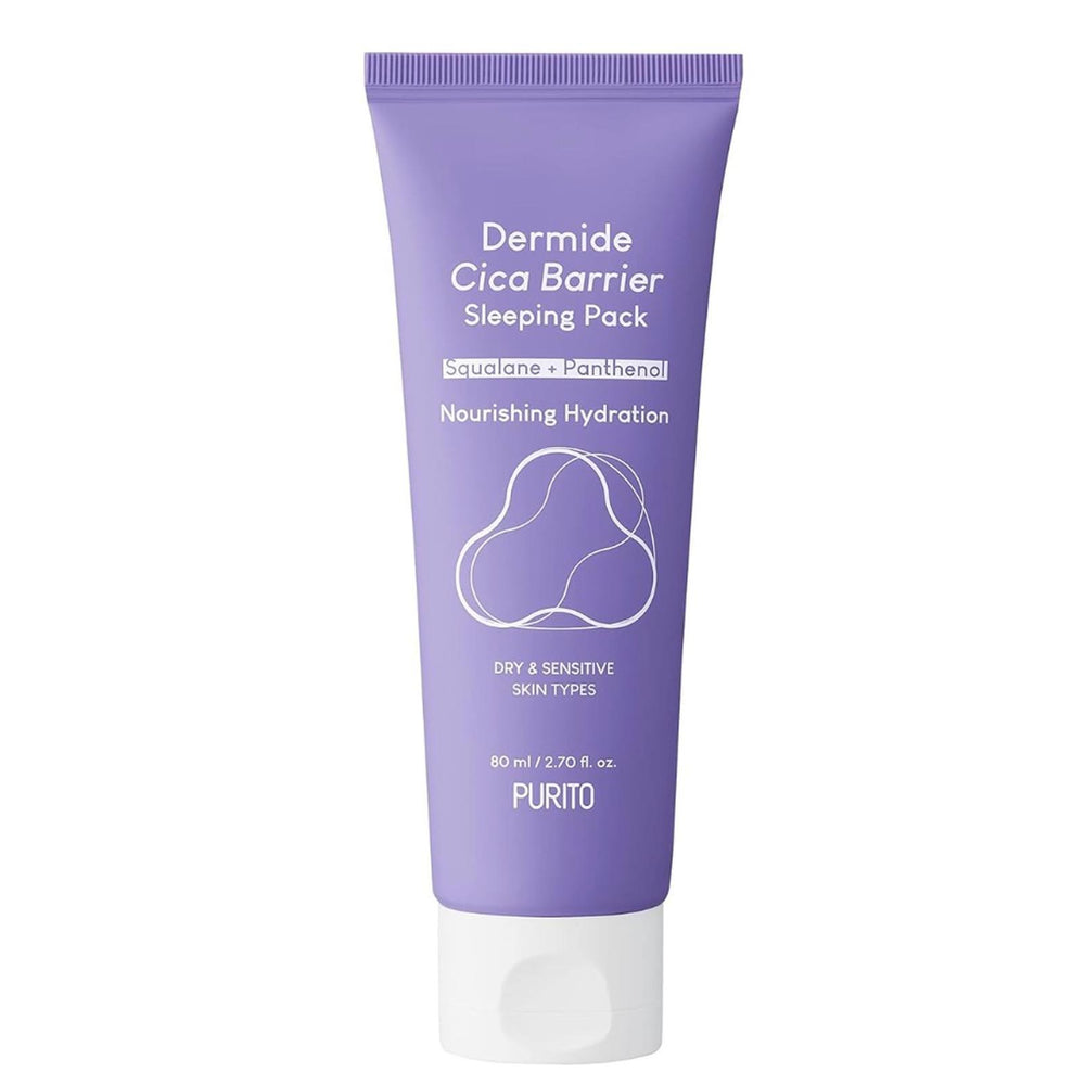 
                      
                        Purito SEOUL Dermide Cica Barrier Sleeping Pack 韩国积雪草睡眠免洗面膜补水舒缓屏障夜间修复 80mL
                      
                    