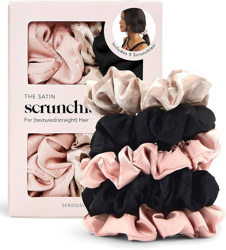 
                      
                        Kitsch Satin Sleep Scrunchies 女士缎面发圈 5件
                      
                    