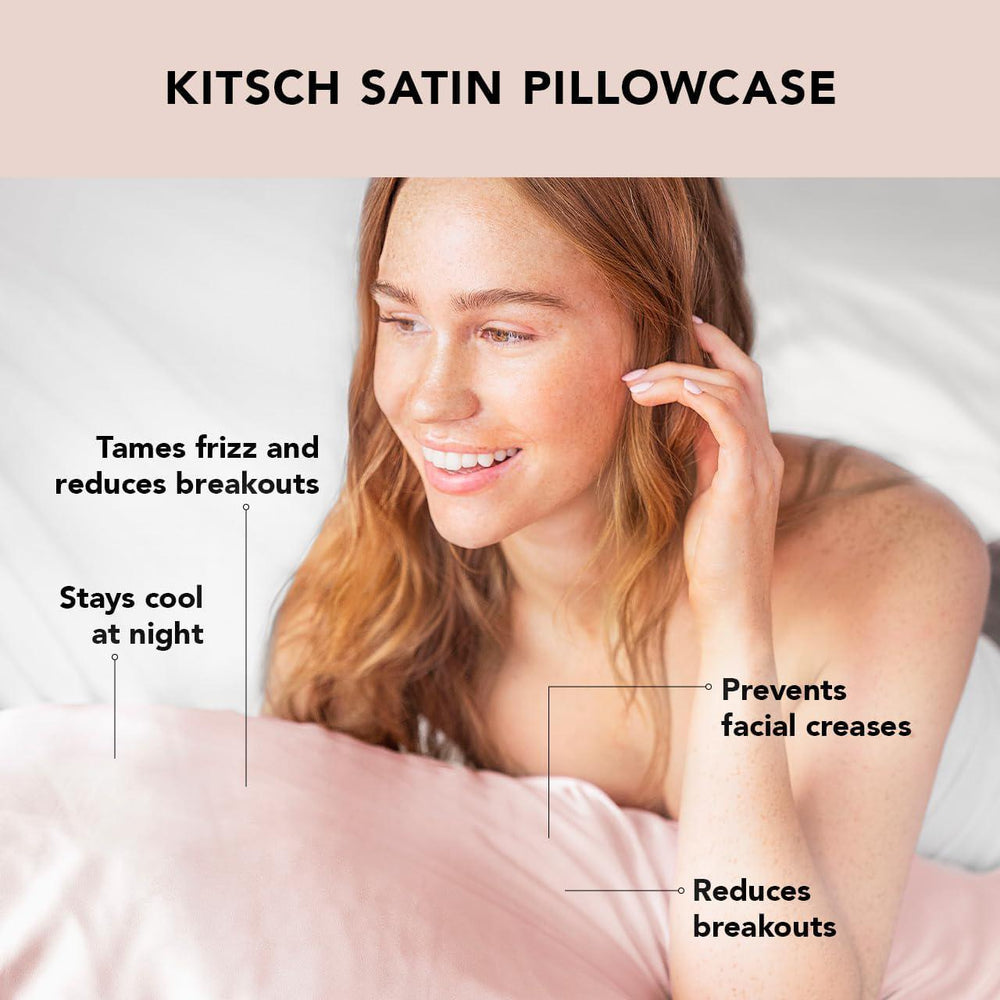 
                      
                        Kitsch Satin Pillowcase 凉爽缎面枕套
                      
                    