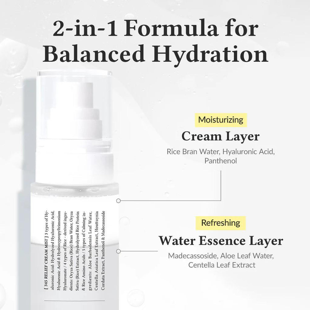 
                      
                        Dr.Althea 345 Relief Cream Mist 艾西儿医生345舒缓霜喷雾 100mL
                      
                    