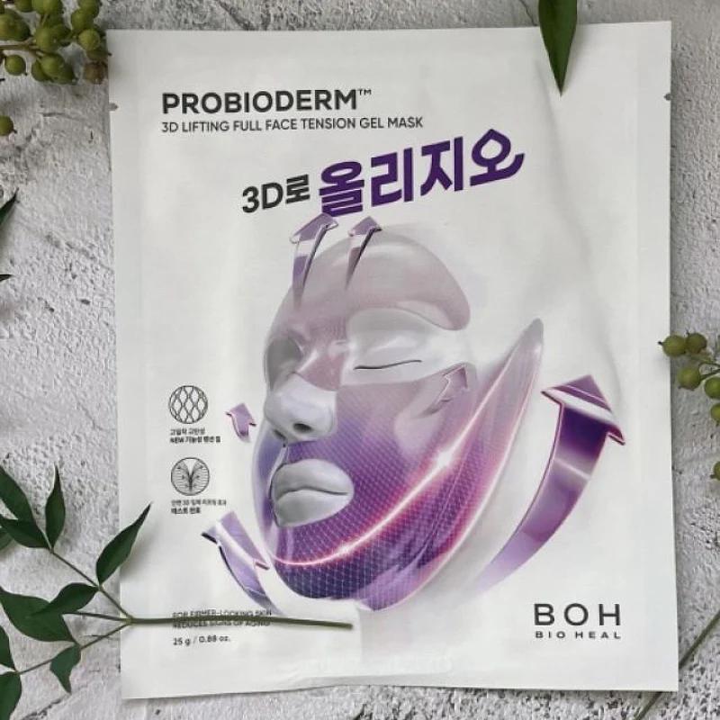 
                      
                        BIOHEAL BOH Probioderm 3D Lifting Full Face Tension Gel Mask 百析珀3D提拉全脸弹力凝胶面膜 1pc
                      
                    