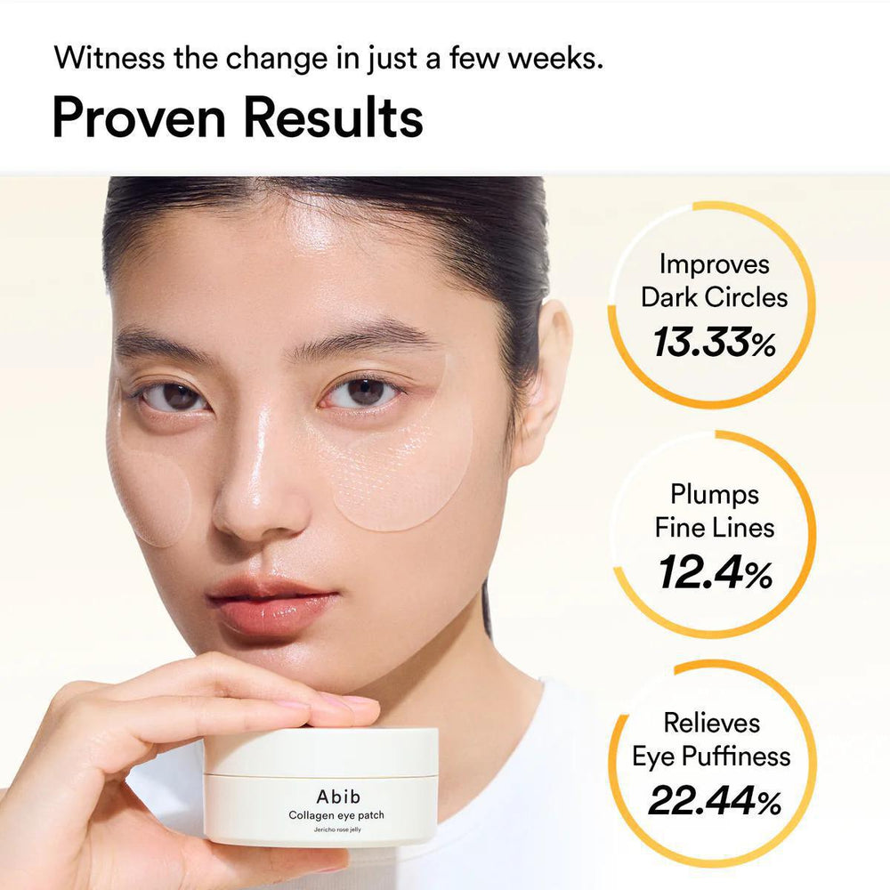 
                      
                        Abib Collagen Eye Patch Jericho Rose Jelly 阿彼芙复活草润泽胶原蛋白眼霜 90g
                      
                    
