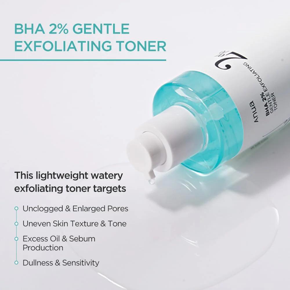 
                      
                        ANUA BHA 2% Gentle Exfoliating Toner 安宇安BHA2%温和去角质爽肤水 150ml
                      
                    