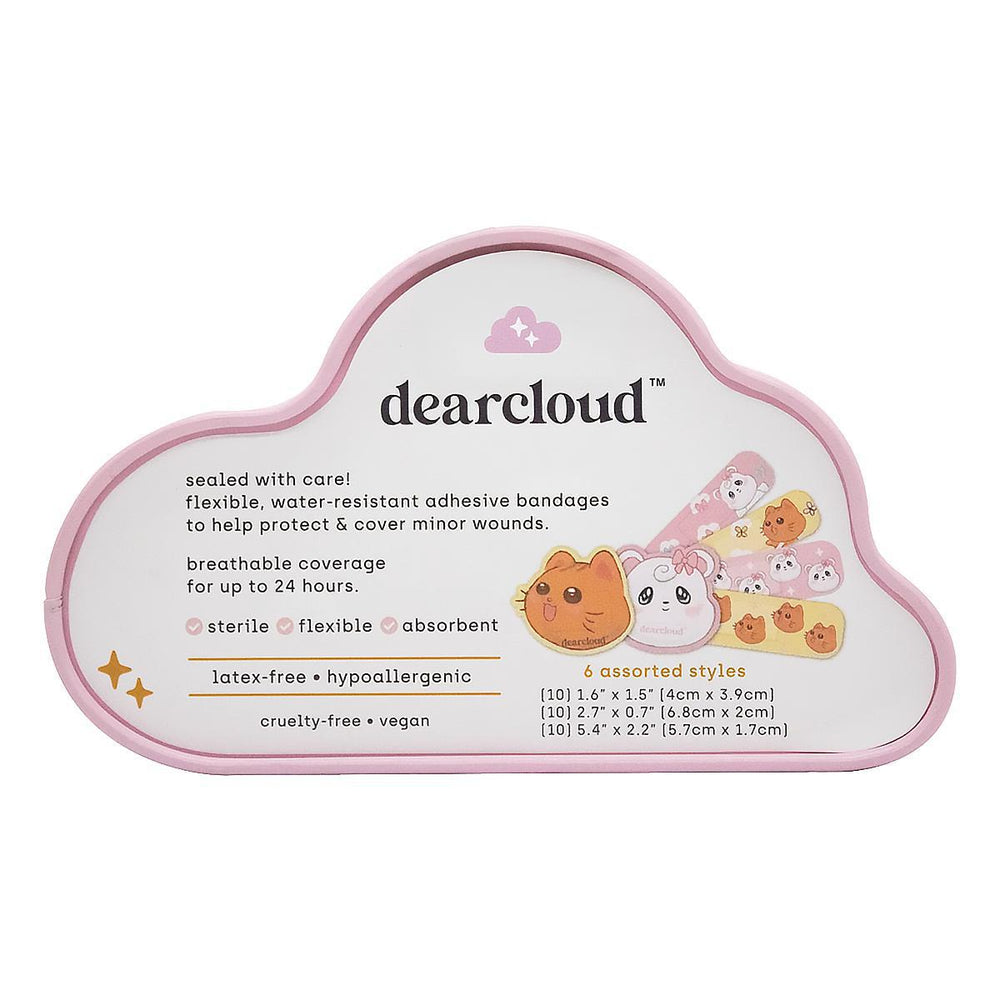 
                      
                        Dearcloud Comfort Bandages - 30ct with Reusable Tin 韩国Dearcloud舒适防水绷带-30片带收纳盒
                      
                    