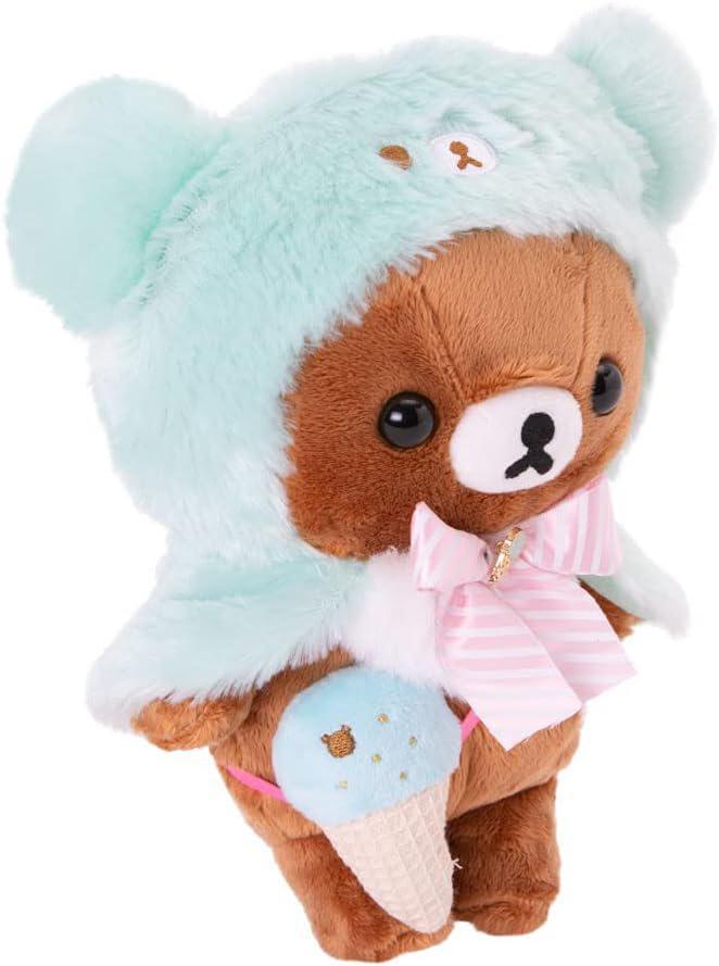
                      
                        San-X  Rilakkuma Chairoikoguma Original Ice Cream Series Plush 日本San-X轻松熊原创冰淇淋系列茶小熊毛绒玩具
                      
                    