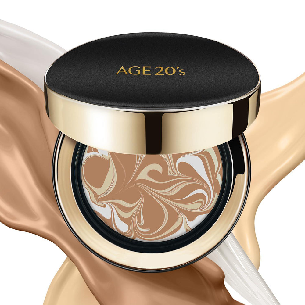 
                      
                        AGE20'S Signature Essence Cover Pact 爱敬拉花黑盒气垫 14g x 2
                      
                    