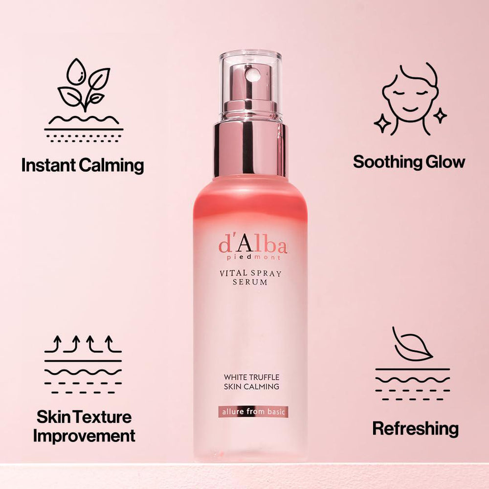 
                      
                        D'Alba White Truffle Vital Spray Serum 黛尔珀白松露焕颜喷雾精华 100mL
                      
                    