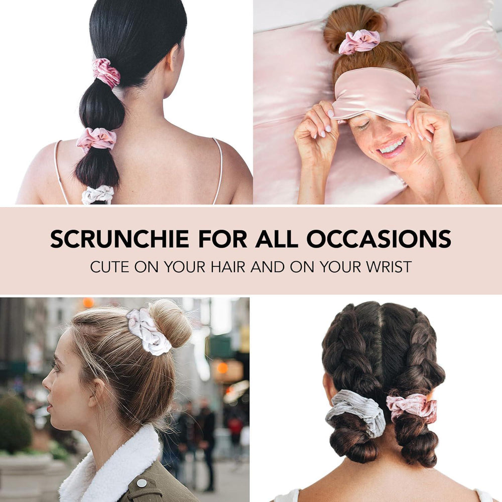 
                      
                        Kitsch Velvet Scrunchies 女士天鹅绒发圈 5件装
                      
                    