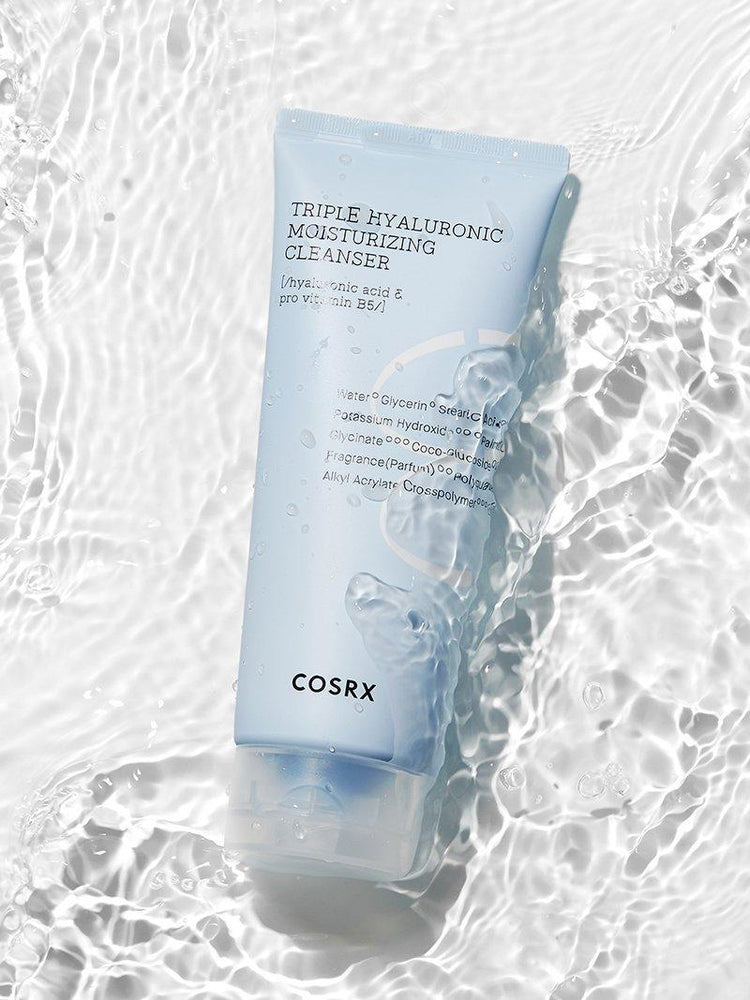 
                      
                        Cosrx Hydrium Triple Hyaluronic Moisture Cleanser 150ml 三重透明质酸保湿洗面奶
                      
                    