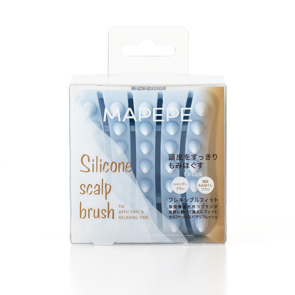 Mapepe Silicone Scalp Brush 日本Mapepe硅胶头皮按摩刷