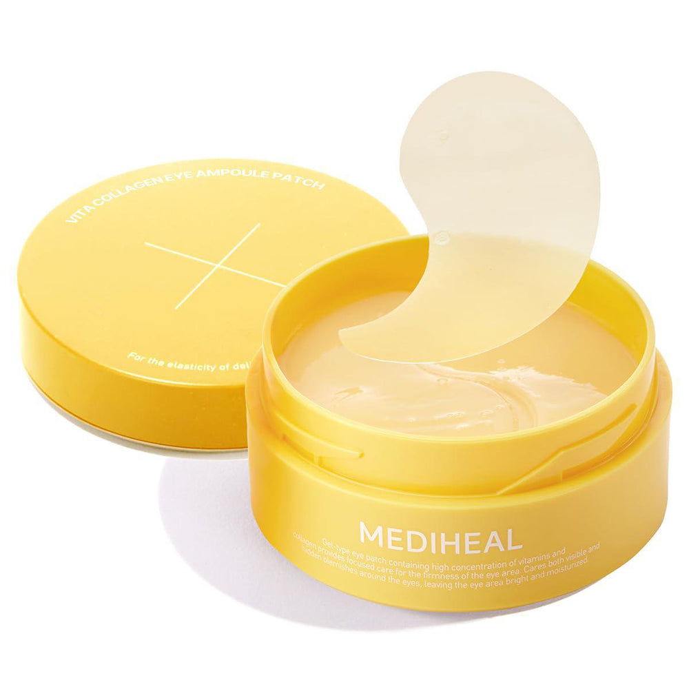 
                      
                        Mediheal Vita Collagen Eye Ampoule Patch 美迪惠尔视黄醇胶原蛋白保湿抗衰眼膜 60pcs
                      
                    