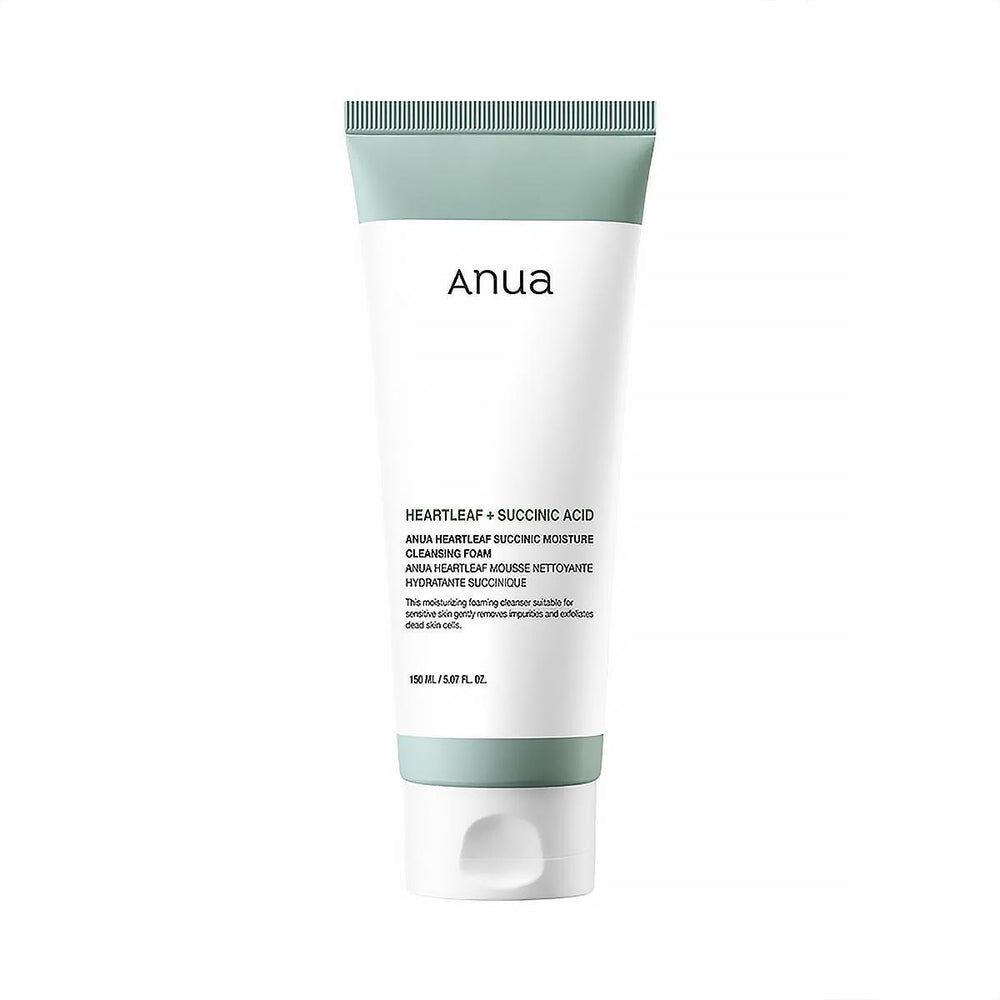 ANUA Heartleaf Succinic Moisture Cleansing Foam 韩国ANUA鱼腥草琥珀酸保湿洁面泡沫 150mL