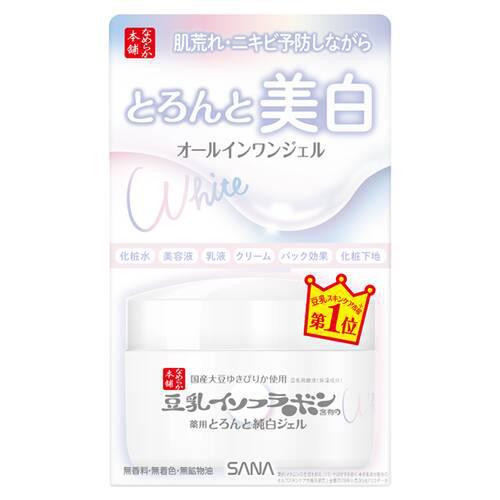 SANA Nameraka Extra Moist Gel Tune Up 莎娜豆乳美白多效合一凝胶霜 100g