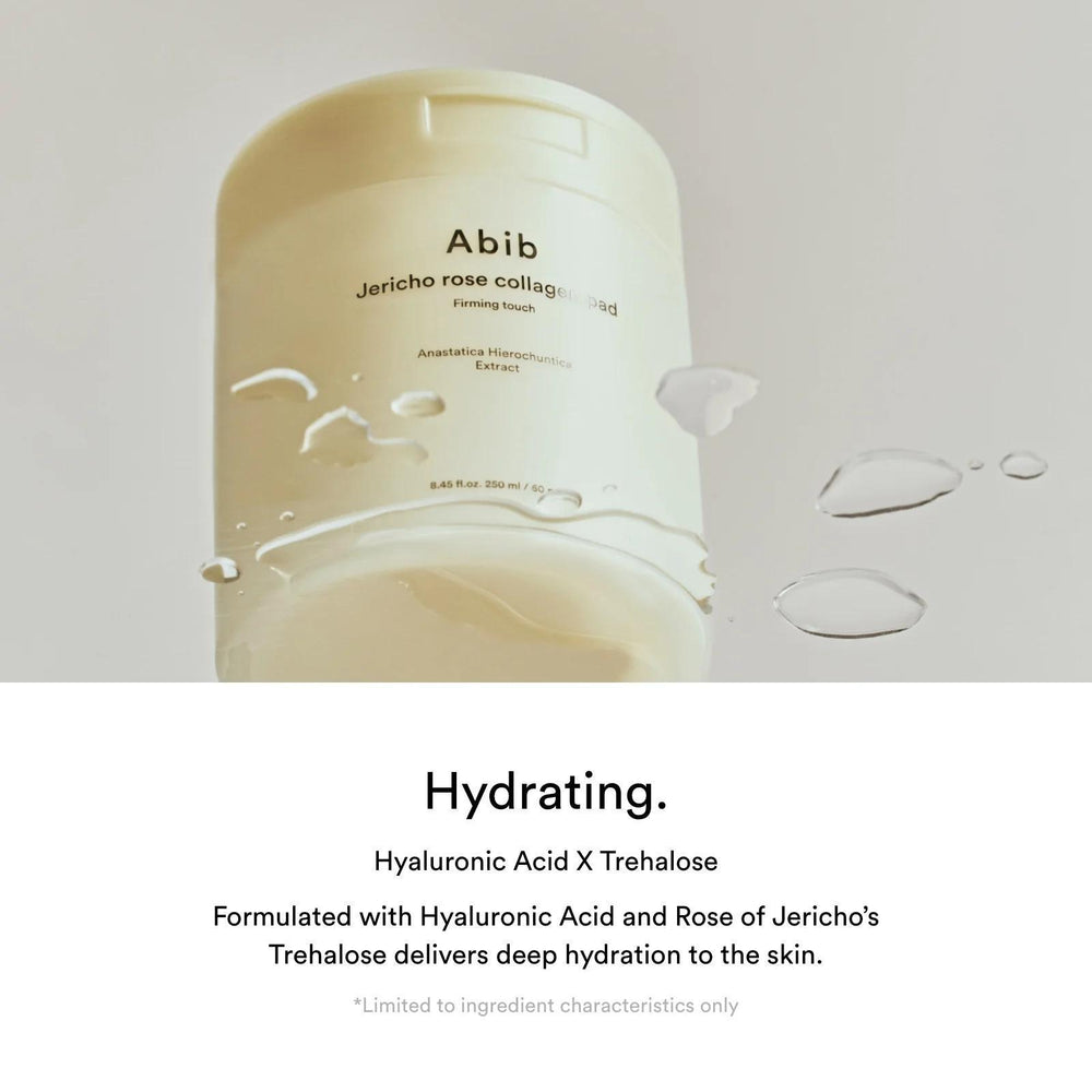 
                      
                        Abib Jericho Rose Collagen Pad Firming Touch 阿彼芙玫瑰胶原蛋白补水修护保湿棉片 60pcs
                      
                    