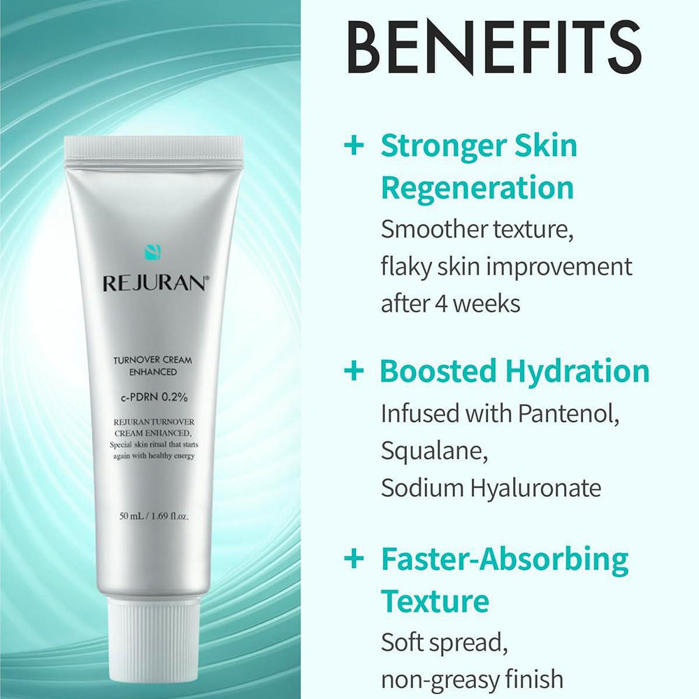 
                      
                        Rejuran Turnover Cream Enhanced C-Pdrn 0.2% 丽珠兰滋润保湿面霜C-Pdrn 0.2% 50mL
                      
                    