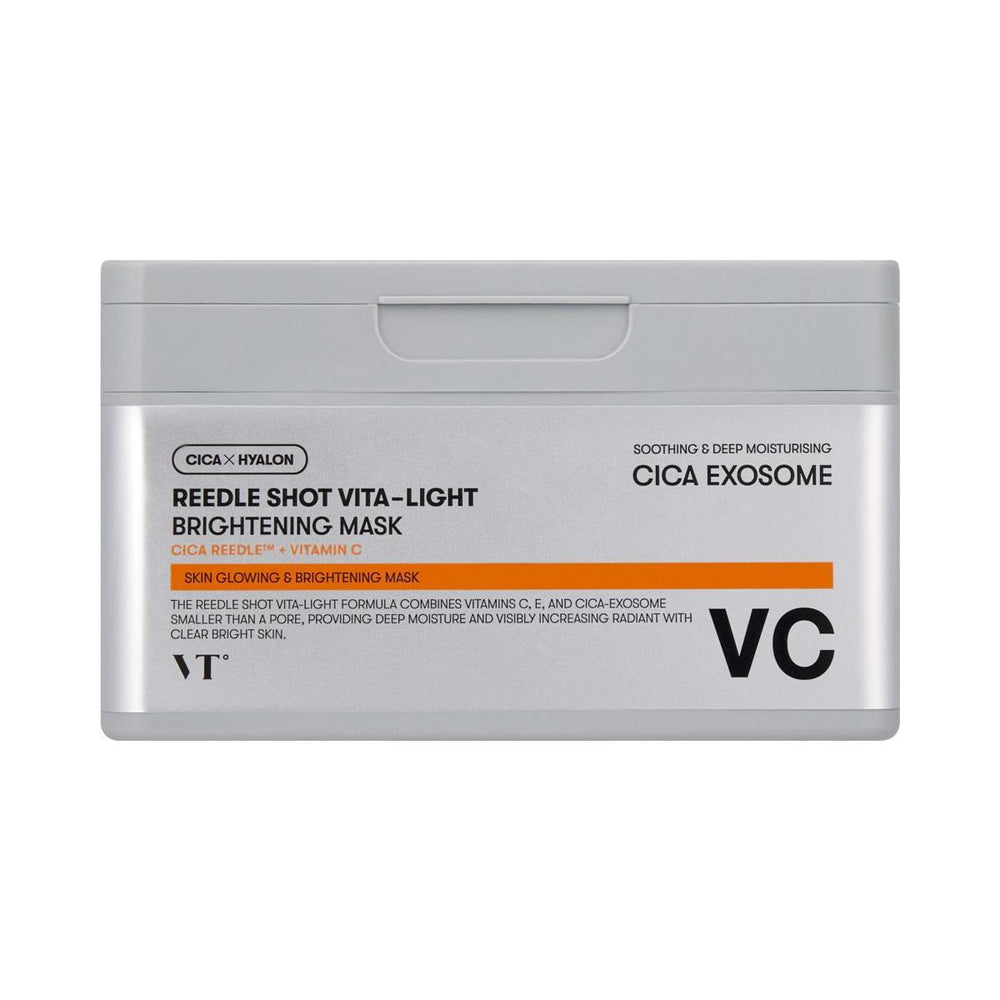 VT COSMETICS Reedle Shot Vita-light Brightening Mask 薇缔保湿滋养精华面膜 30片