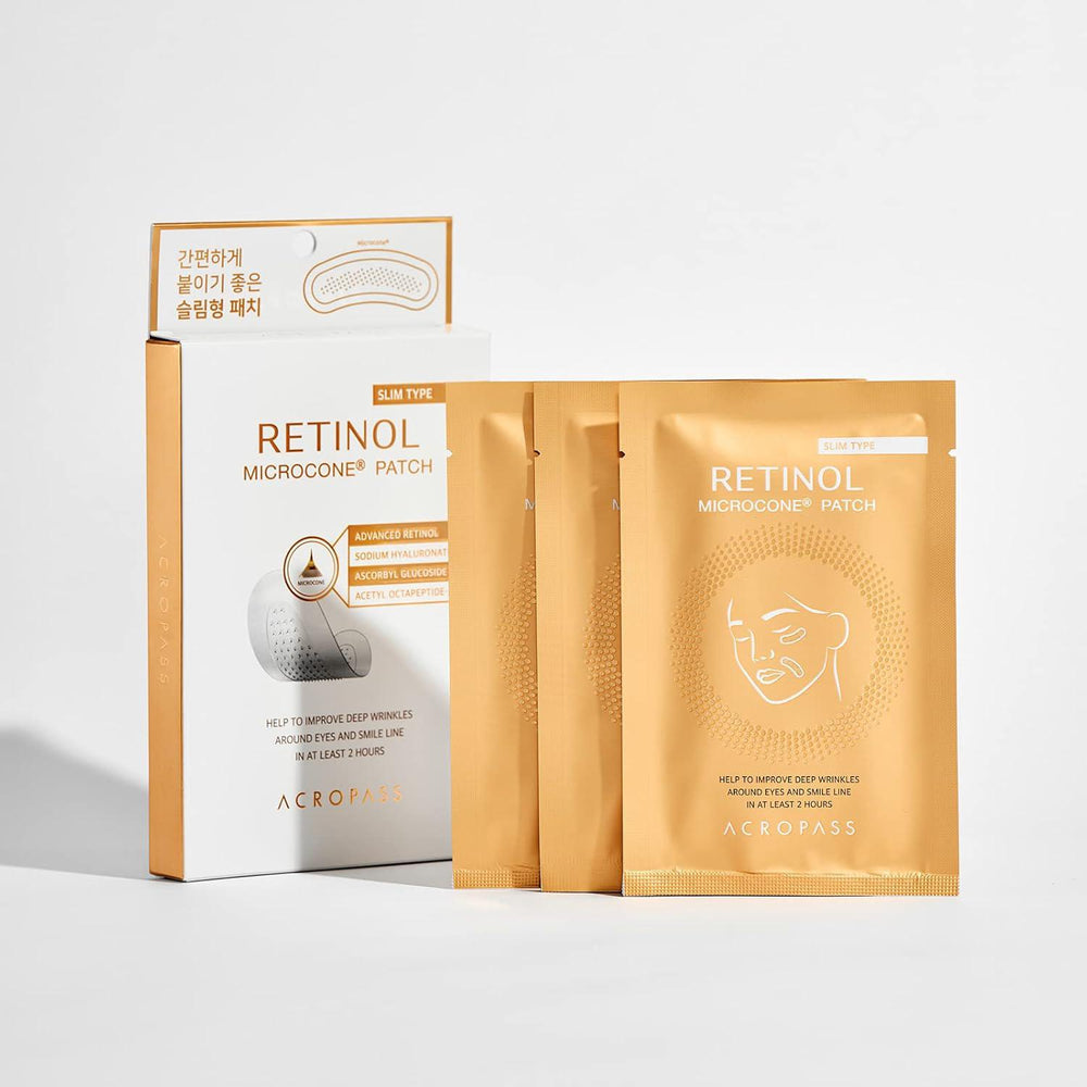 
                      
                        ACROPASS Retinol Patch Slim 艾派丝视黄醇超薄眼贴 1pc
                      
                    