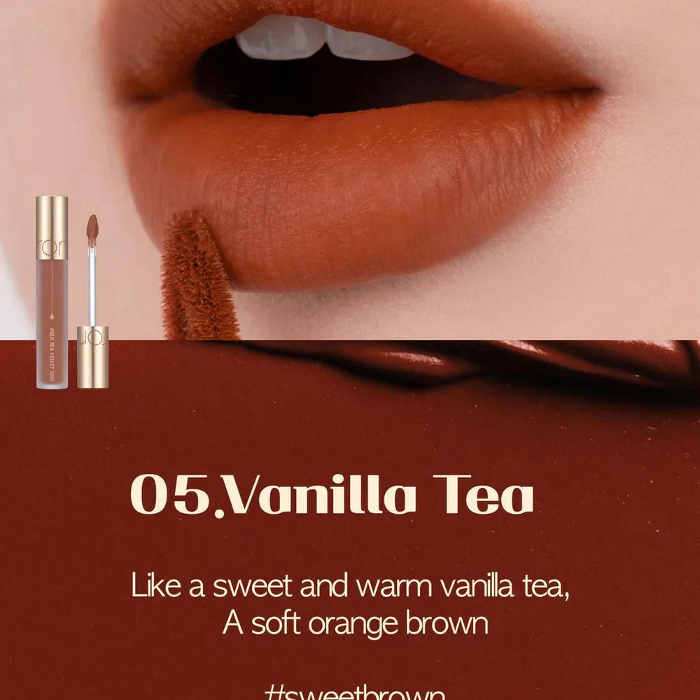 
                      
                        Rom&nd Milk Tea Velvet Tint 柔魅得奶茶丝绒唇釉 5g
                      
                    
