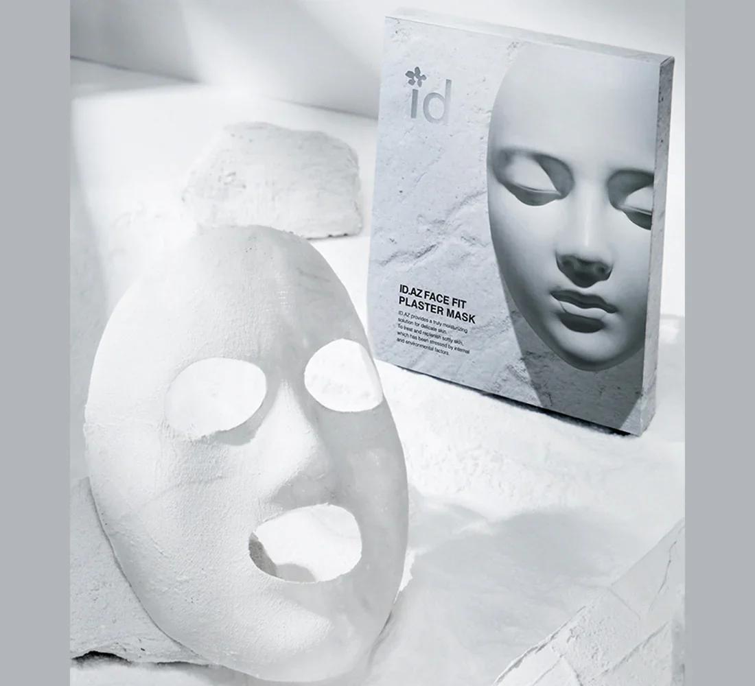 ID.AZ Face Fit Tension Plaster Mask 韩国ID.AZ面部贴合弹力石膏泥膜