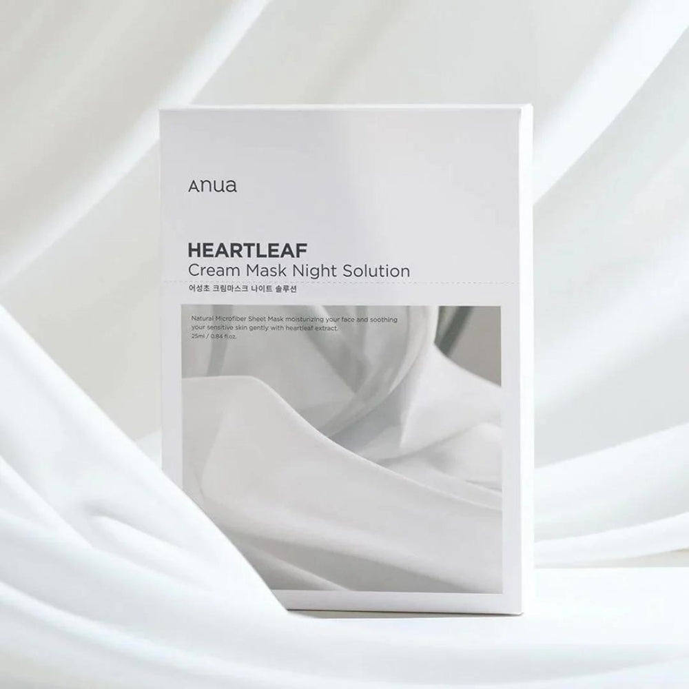 ANUA Heartleaf Cream Sheet Mask Night Solution 韩国ANUA夜间护理面膜 1pc 25mL