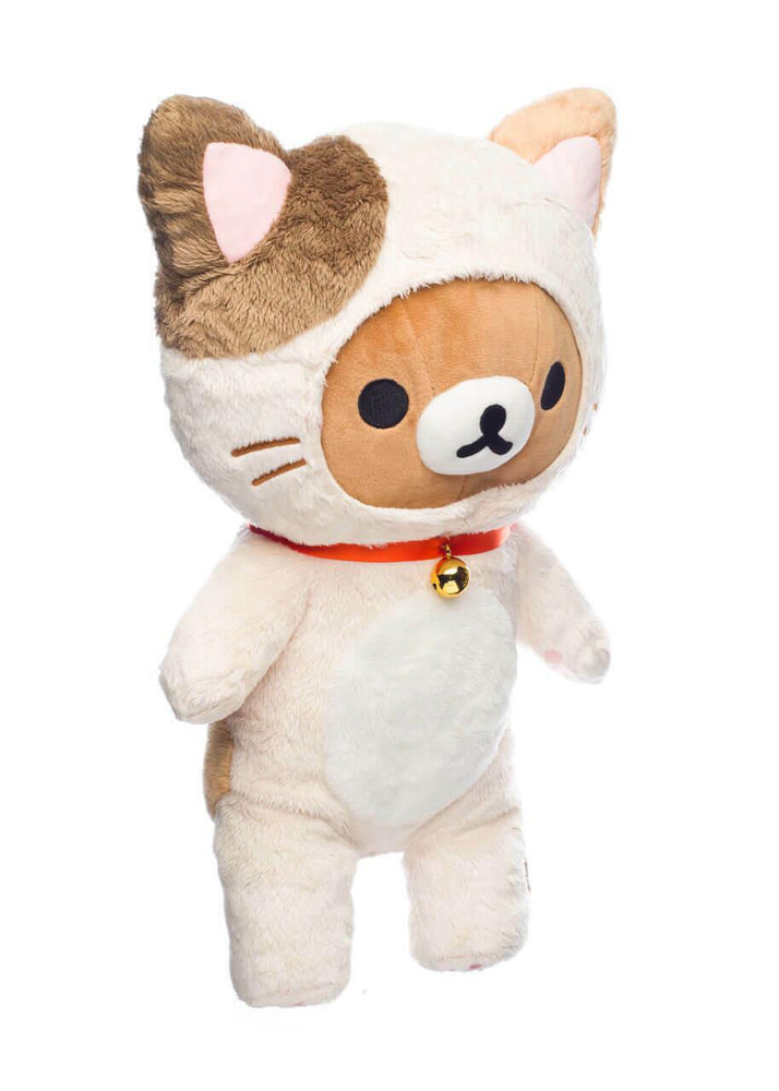 
                      
                        San-X Rilakkuma Cat 日本San-X猫咪服装轻松熊毛绒玩具 Medium 15in
                      
                    