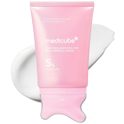 Medicube PDRN Collagen Gua Sha Neck Wrinkle Cream 90 g