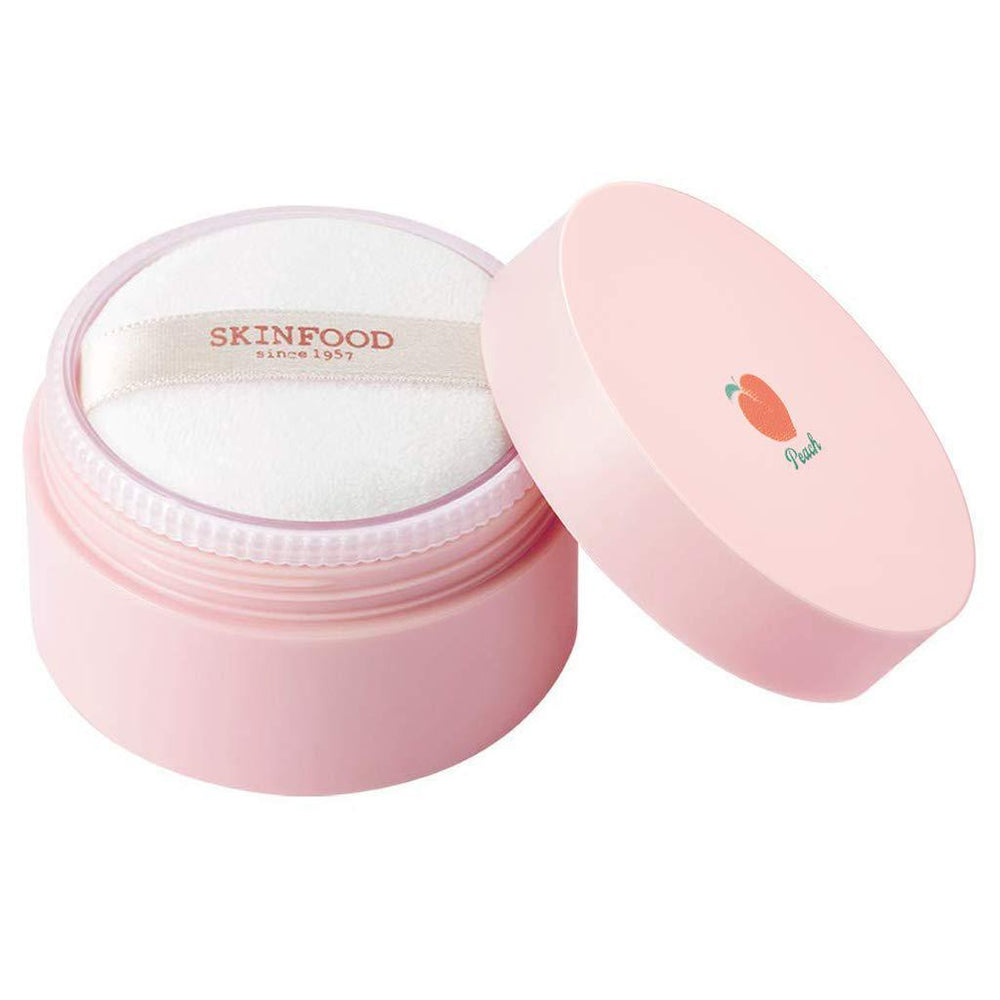 Skinfood Peach Cotton Multi Finish Powder 韩国Skinfood蜜桃哑光定妆粉 5g