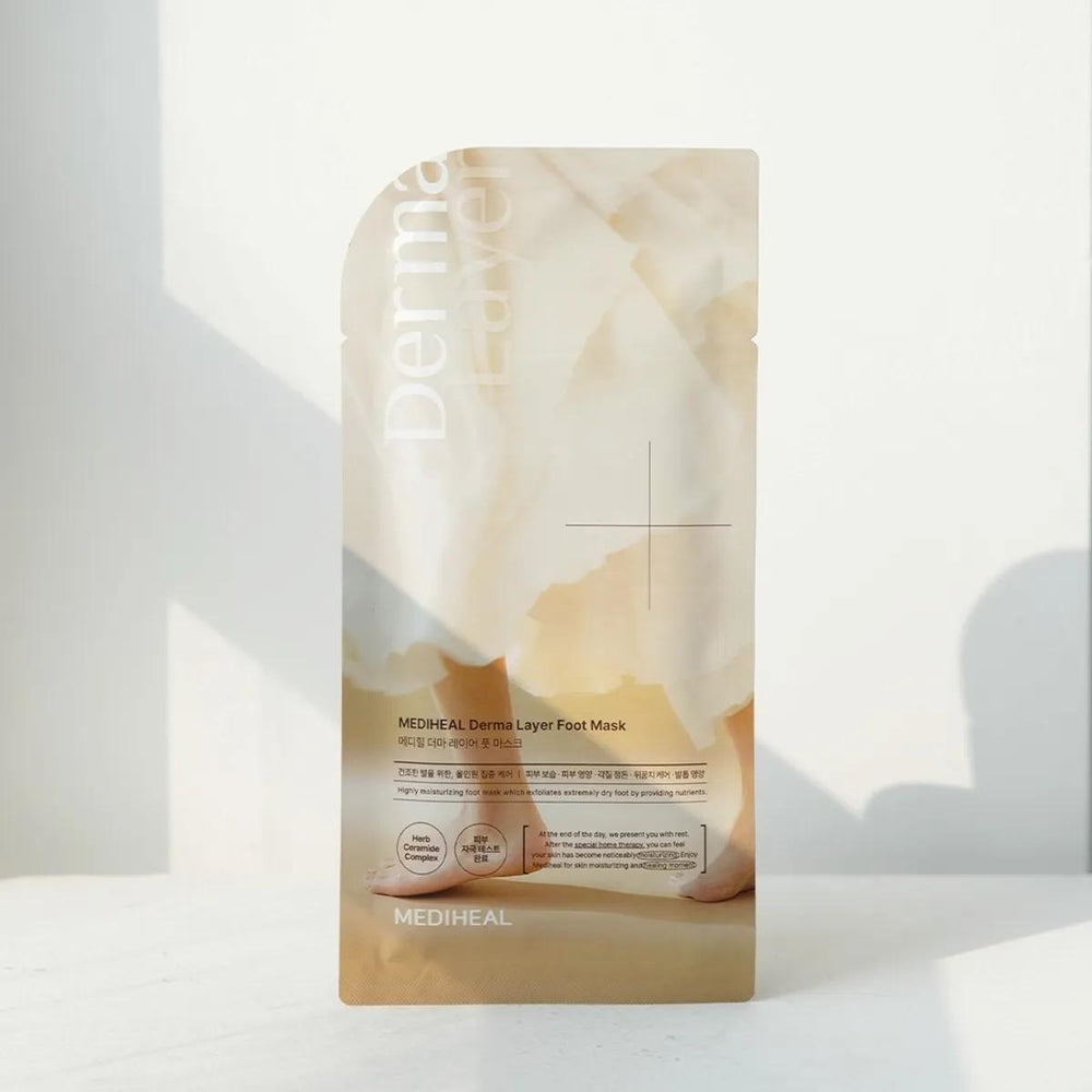 Mediheal Derma laver Foot Mask 美迪惠尔保湿护理足膜 1pc