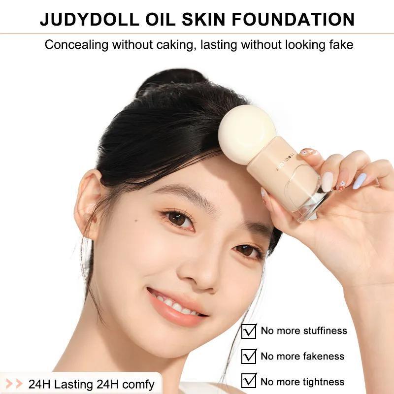 
                      
                        Judydoll Long-Lasting Foundation 橘朵油性皮肤粉底液
                      
                    
