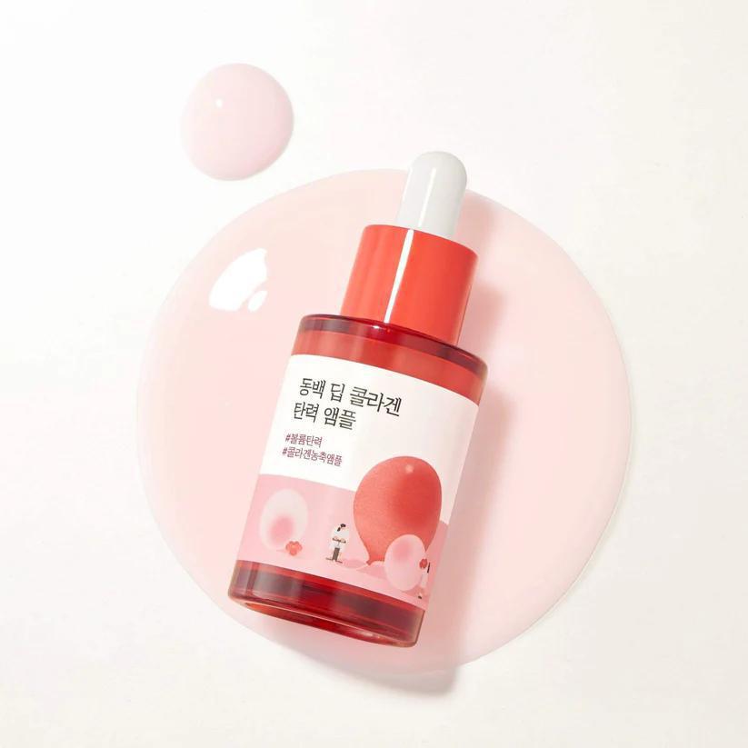 ROUND LAB Camellia Deep Collagen Firming Ampoule 柔恩莱山茶花深层胶原蛋白紧致保湿精华 30mL