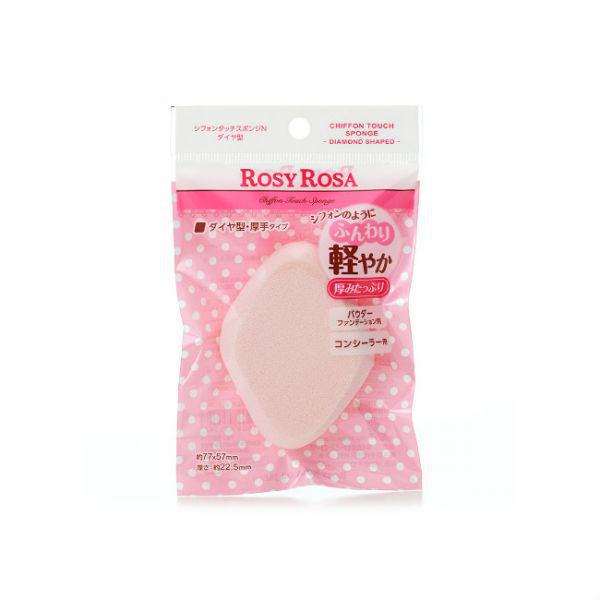 Rosy Rosa Chiffon Touch Sponge N Diamond Shaped 戚风感菱形化妆棉