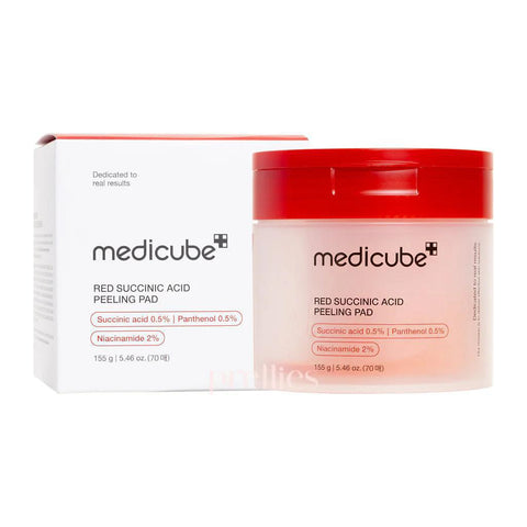 Medicube Red Succinic Acid Peeling Pads 美蒂秋芙红色琥珀酸焕颜爽肤棉片 70pcs