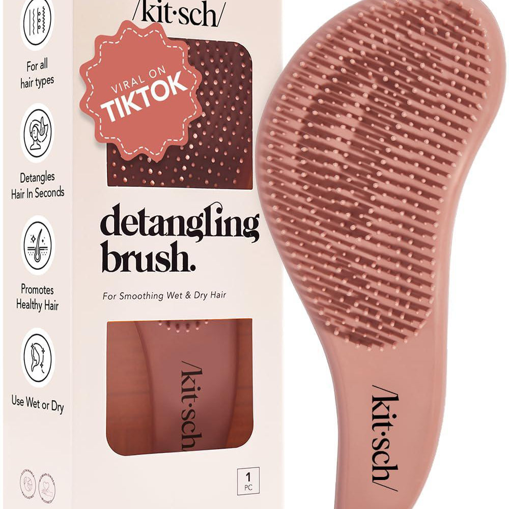 
                      
                        Kitsch Detangling Brush 柔软顺发梳
                      
                    