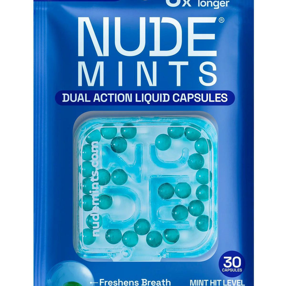 
                      
                        NUDE Mints Dual Action Liquid Mint Capsules 去除口气双效液体多种口味装薄荷糖
                      
                    